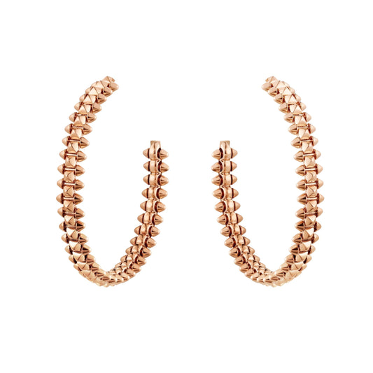 [⭐Aura ]CLASH LARGE HOOP EARRINGS
