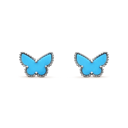 Aura BUTTERFLY TURQUOISE OHRRINGE SILBER