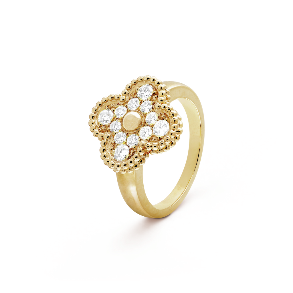 Aura CLOVER DIAMOND RING
