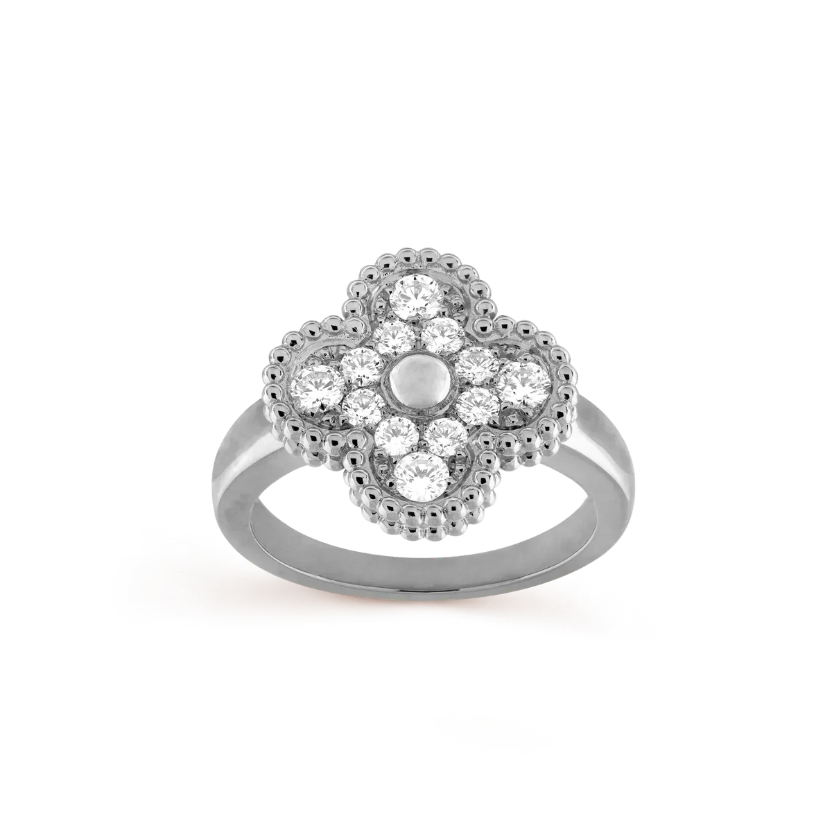 [⭐Aura ]CLOVER DIAMOND RING