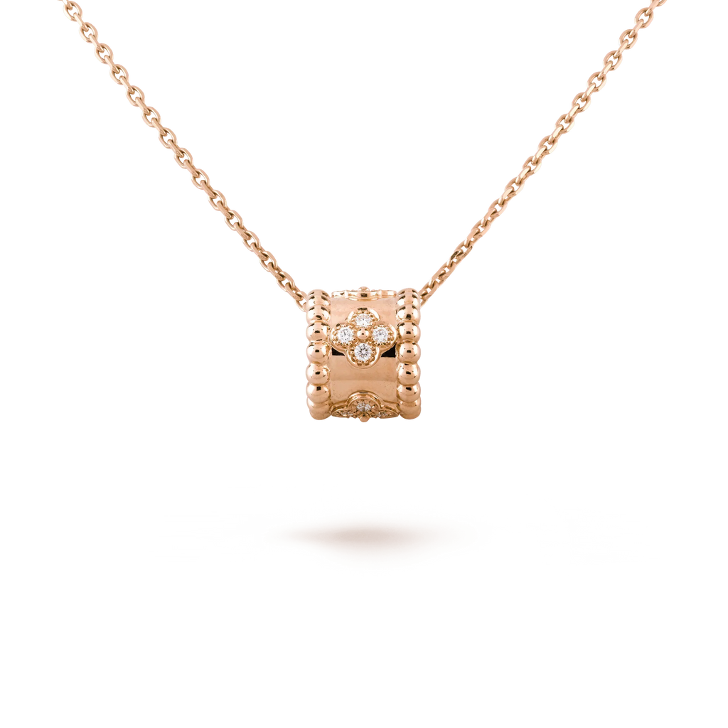 Aura PERLEE ANHÄNGER-HALSKETTE GOLD / ROSÉGOLD
