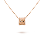Aura PERLEE ANHÄNGER-HALSKETTE GOLD / ROSÉGOLD