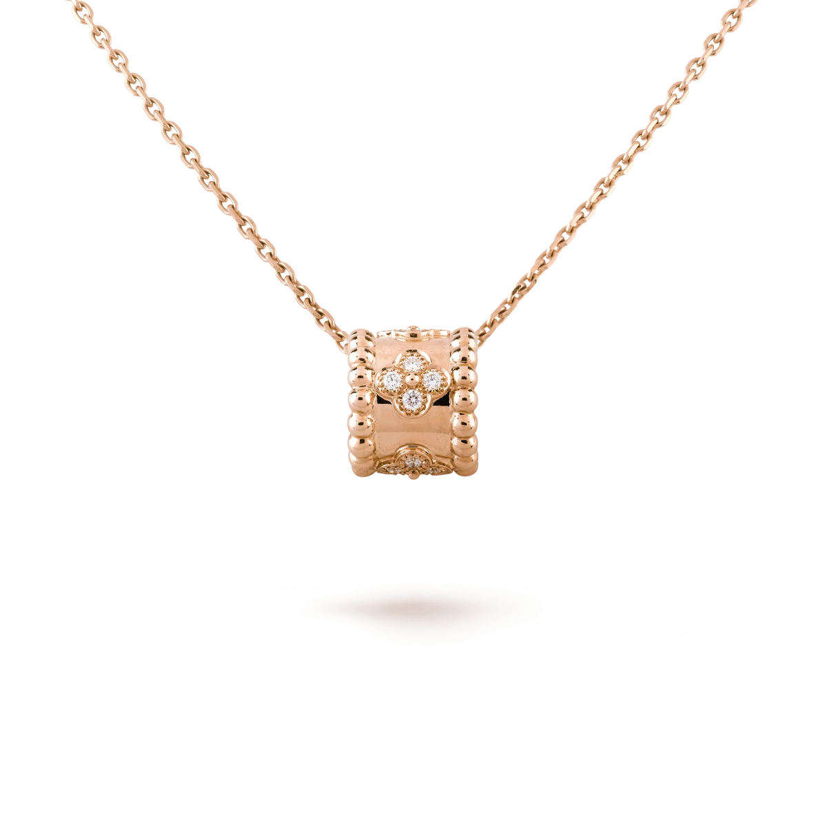 Aura PERLEE ANHÄNGER-HALSKETTE GOLD / ROSÉGOLD