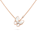 Aura BUTTERFLY MOP DIAMANT HALSKETTE