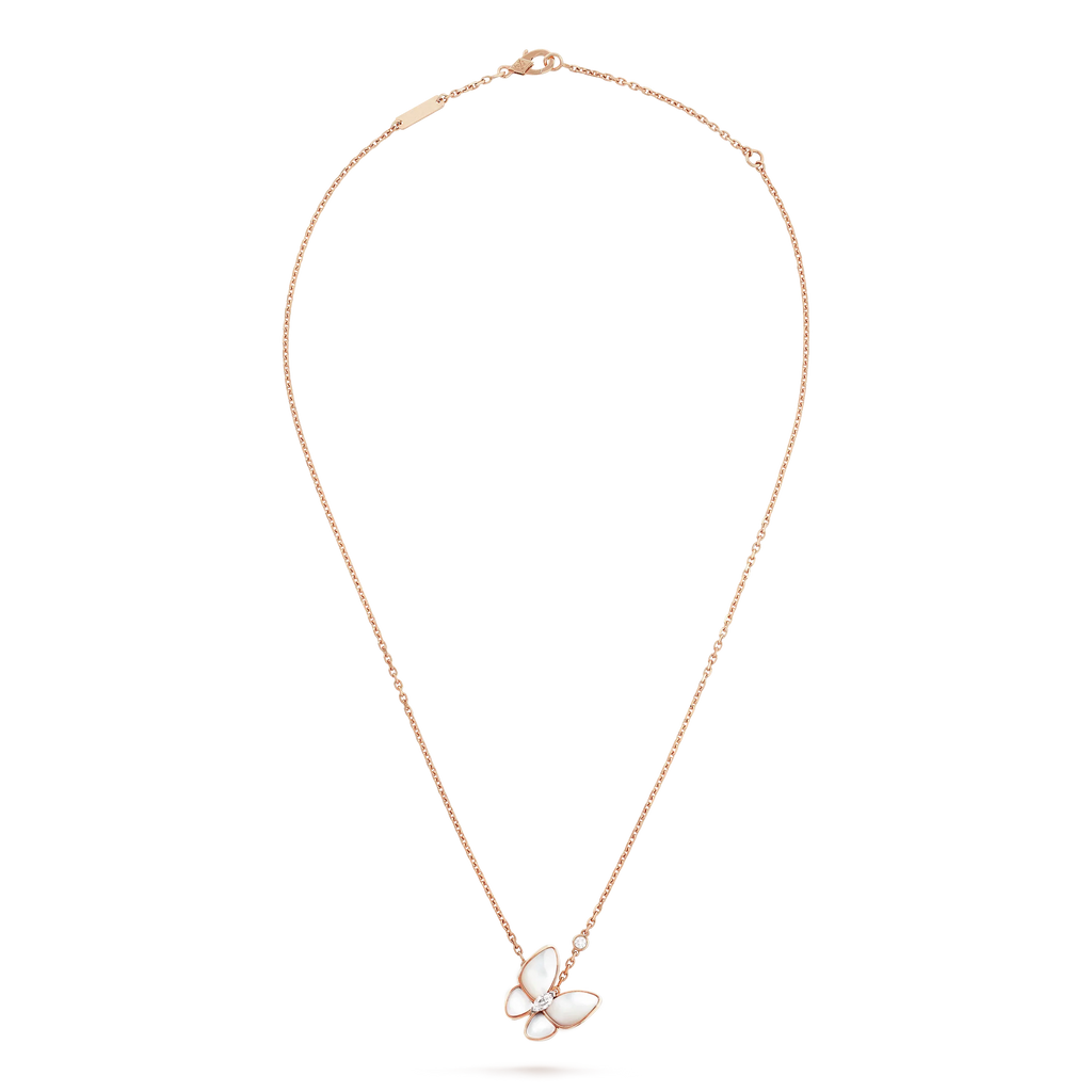 Aura BUTTERFLY MOP DIAMANT HALSKETTE
