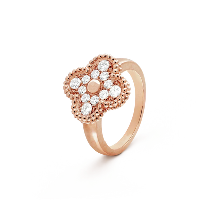 [⭐Aura ]CLOVER DIAMOND RING