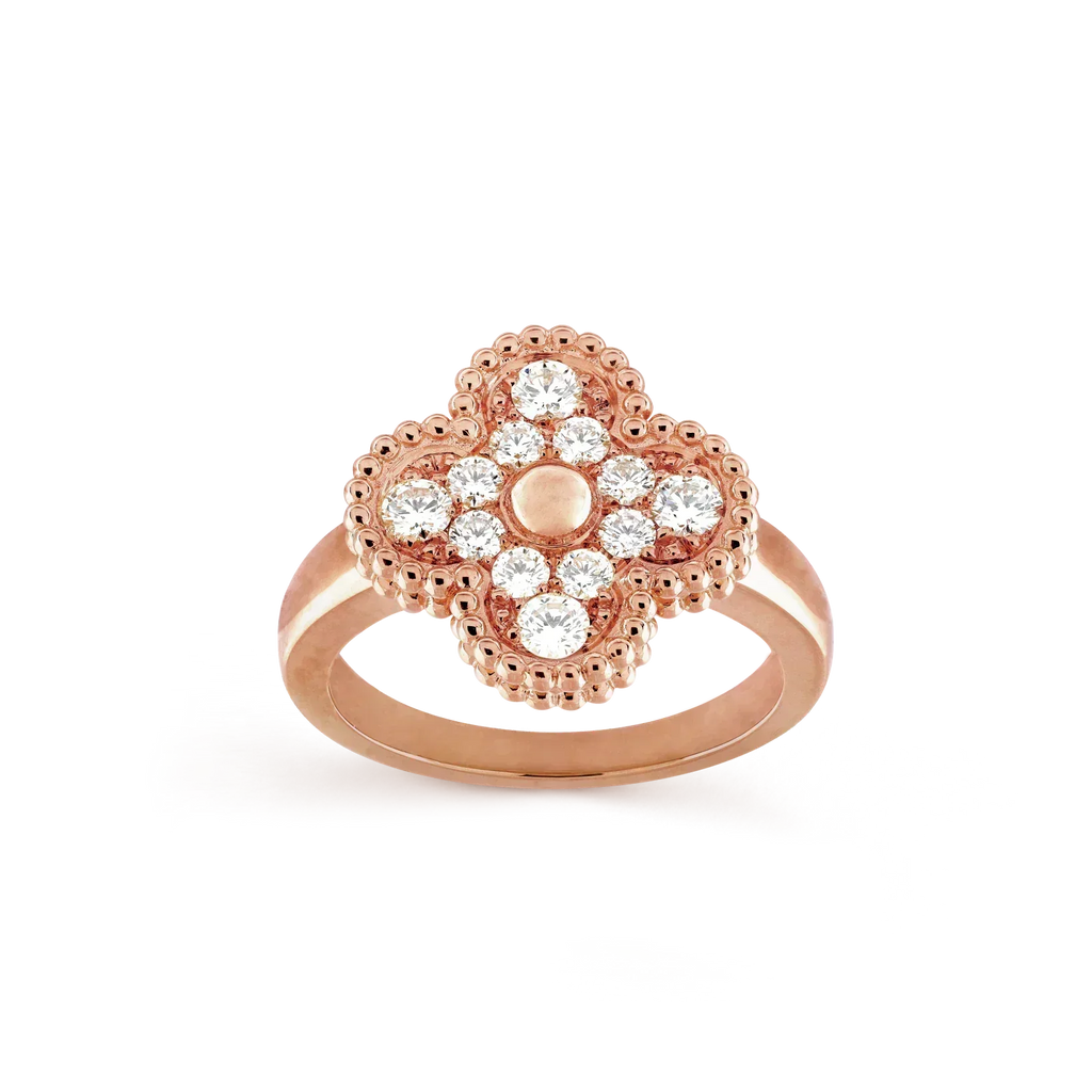 Aura CLOVER DIAMOND RING