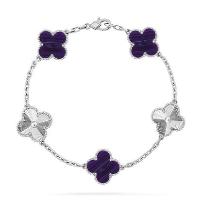 [Aura ]Neue Armband-Kollektion „CLOVER 5 MOTIF PURPLE STRIPES“