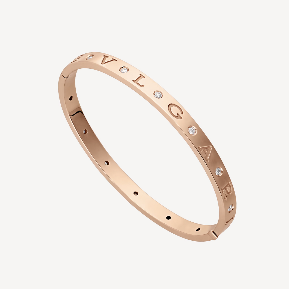 [⭐Veya]ZERO 1 ROSÉGOLD 12 DIAMANTEN ARMBAND