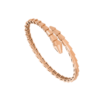 [⭐Aura]SERPENTI VIPER PINK GOLD BRACELET