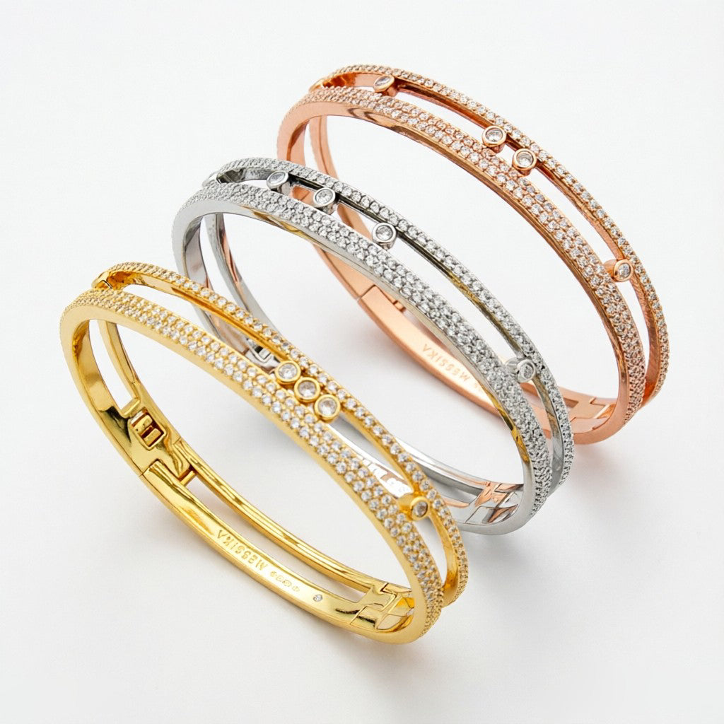 [Aura ]Move Romane pavé bangle