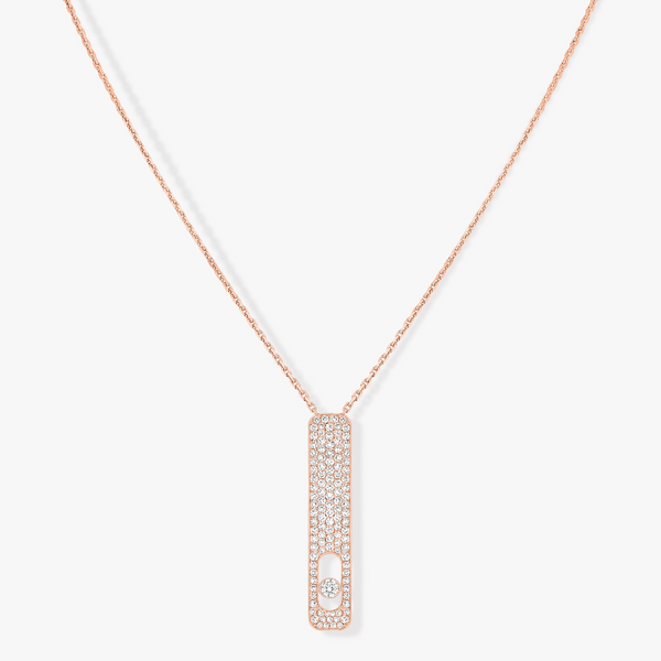 [⭐Aura]MY FIRST DIAMOND PAVED NECKLACE