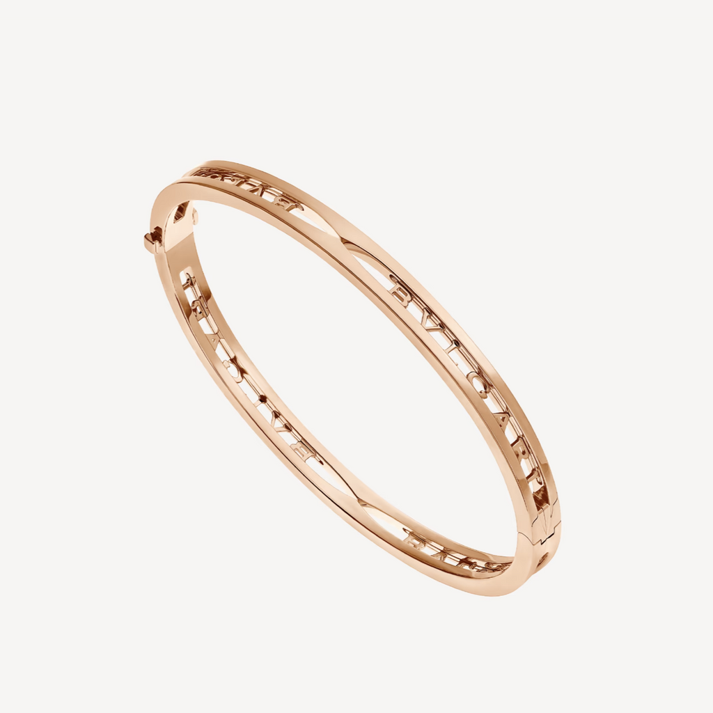 [⭐Veya]ZERO 1 SPIRAL LOGO ARMBAND ROSÉGOLD