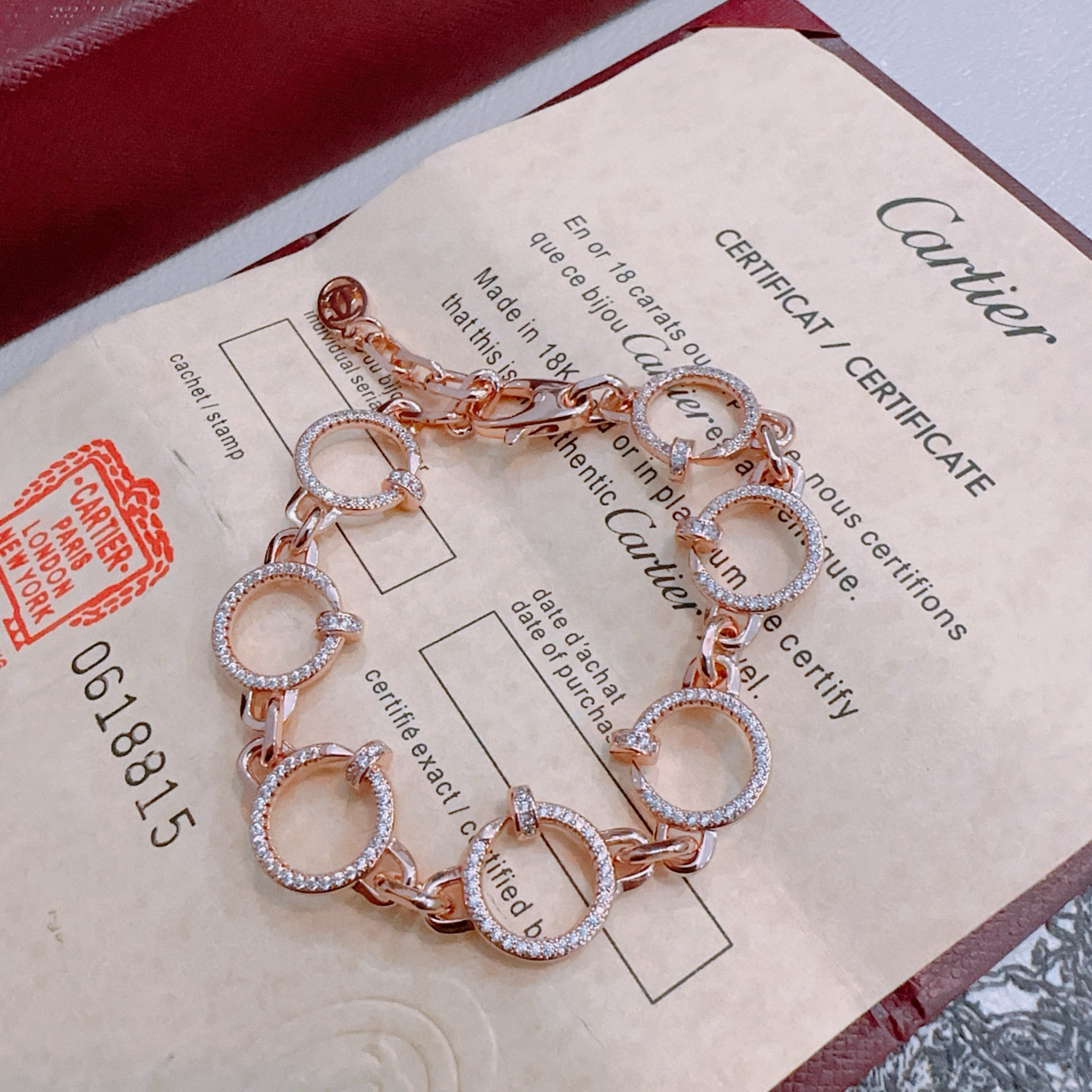 Aura LOVE&JUSTE BRACELET DIAMONDS