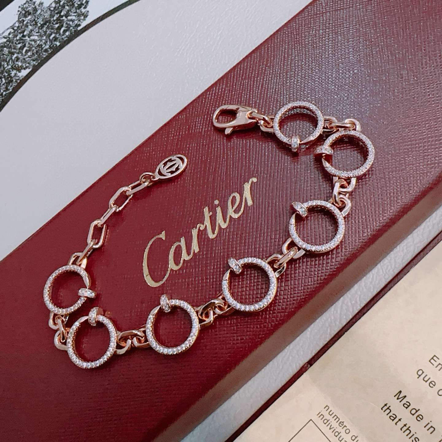 Aura LOVE&JUSTE BRACELET DIAMONDS