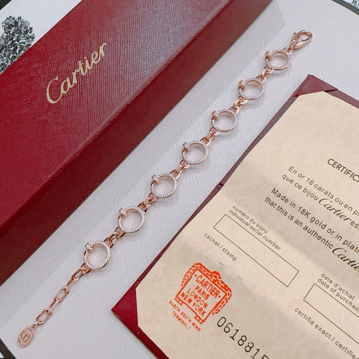 Aura LOVE&JUSTE BRACELET DIAMONDS