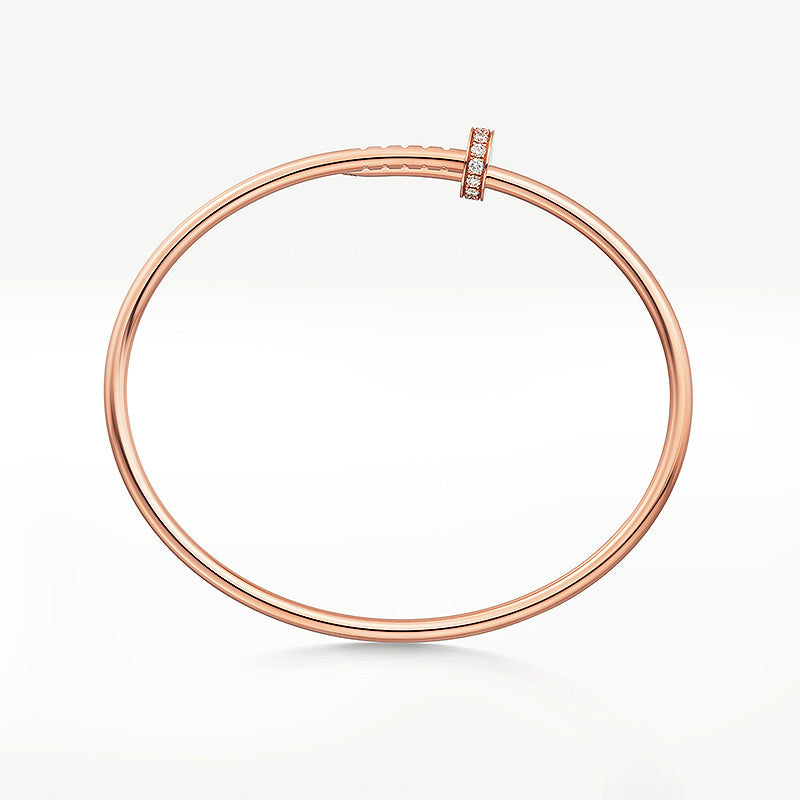 Aura JUSTE ARMBAND 2.5MM DIAMANTEN