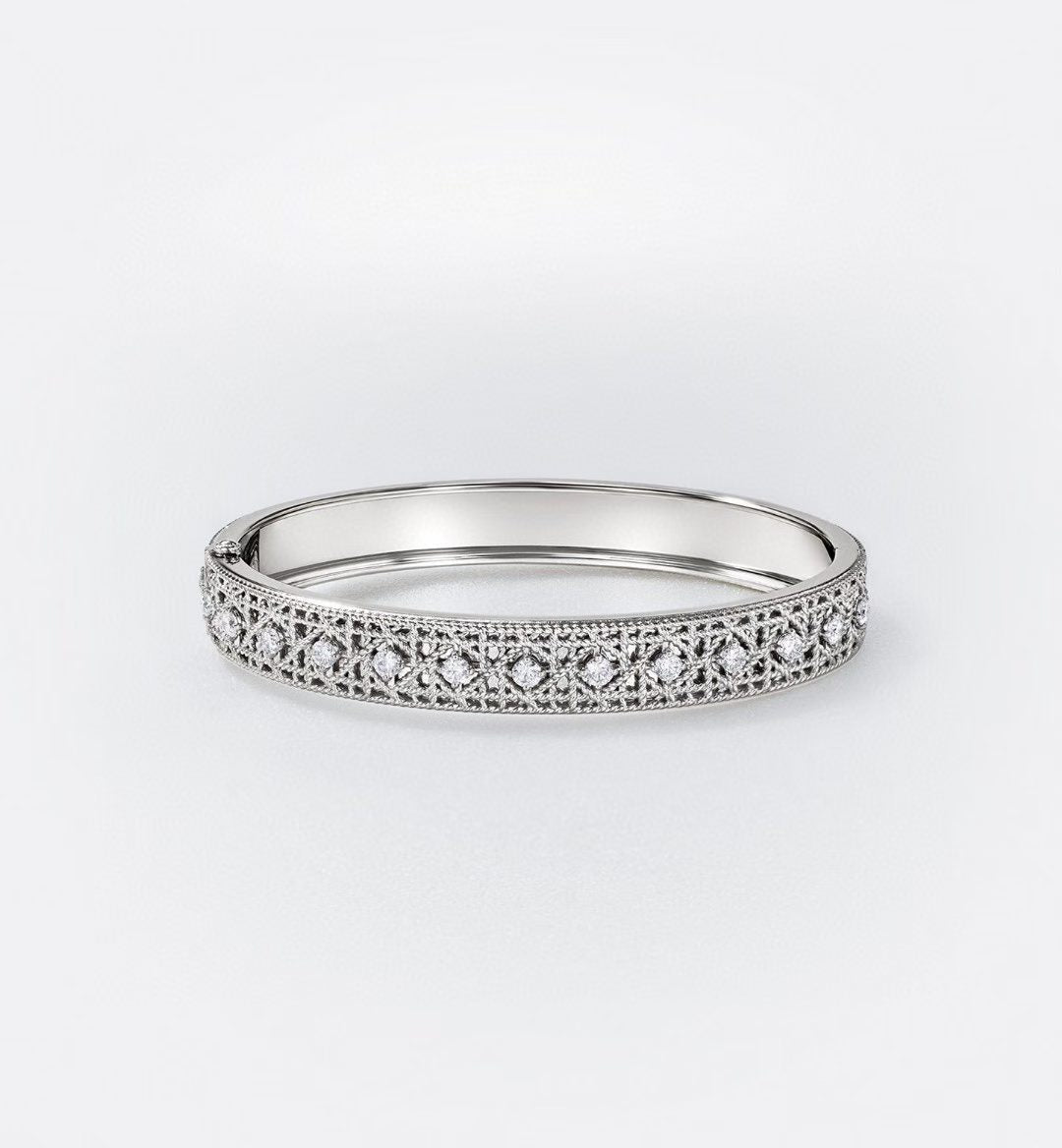 [⭐Aura ] 2026 WOVEN-PATTERN BRACELET SET WITH FULL DIAMOND INLAY THREE-COLORS