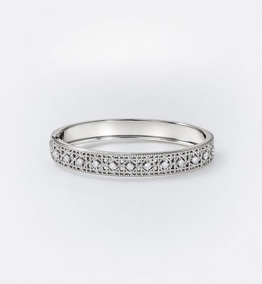 [⭐Aura ] 2026 WOVEN-PATTERN BRACELET SET WITH FULL DIAMOND INLAY THREE-COLORS