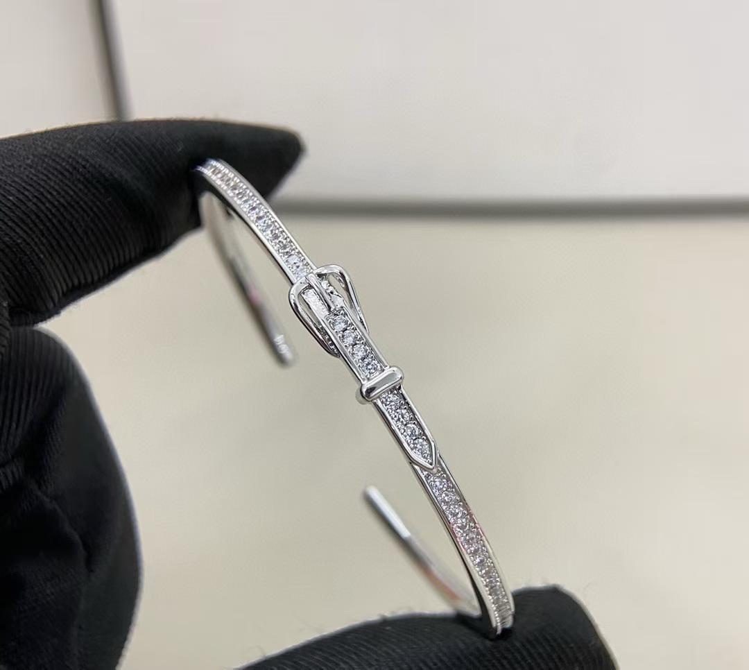 [Aura ] DIAMOND-ENCRUSTED BRACELET THREE COLORS
