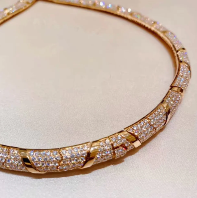 [⭐Veya]HAUTE COUTURE GOLD SERPENTI HALSKETTE