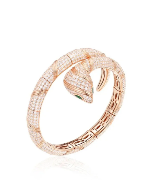 [⭐Veya]HAUTE COUTURE GOLD-SERPENTI-ARMBAND