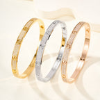 Aura LOVE BRACELET 4.8MM DIAMOND-PAVED