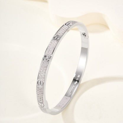 Aura LIEBESARMREIF 4,8MM DIAMANTBESETZT
