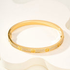Aura LOVE BRACELET 4.8MM DIAMOND-PAVED
