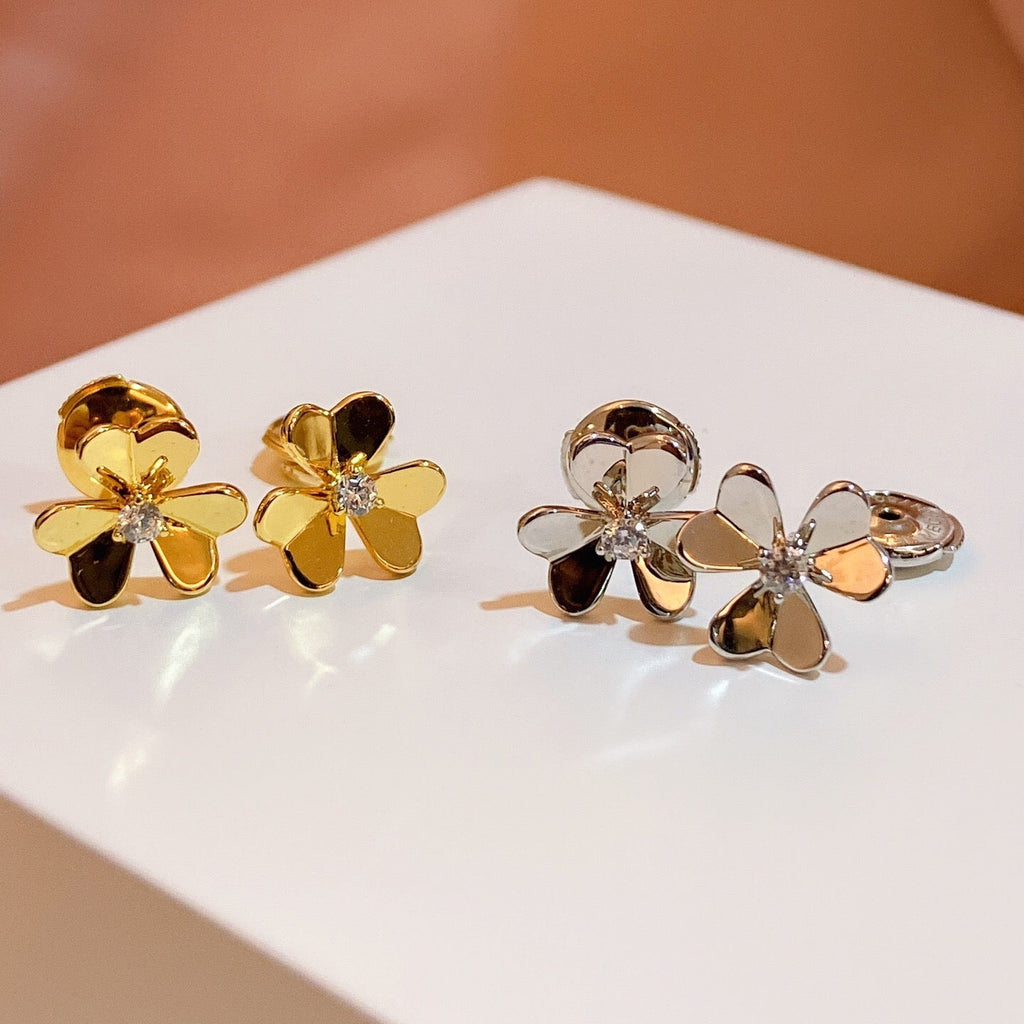 Aura FRIVOLE MINI FLOWER EARRINGS