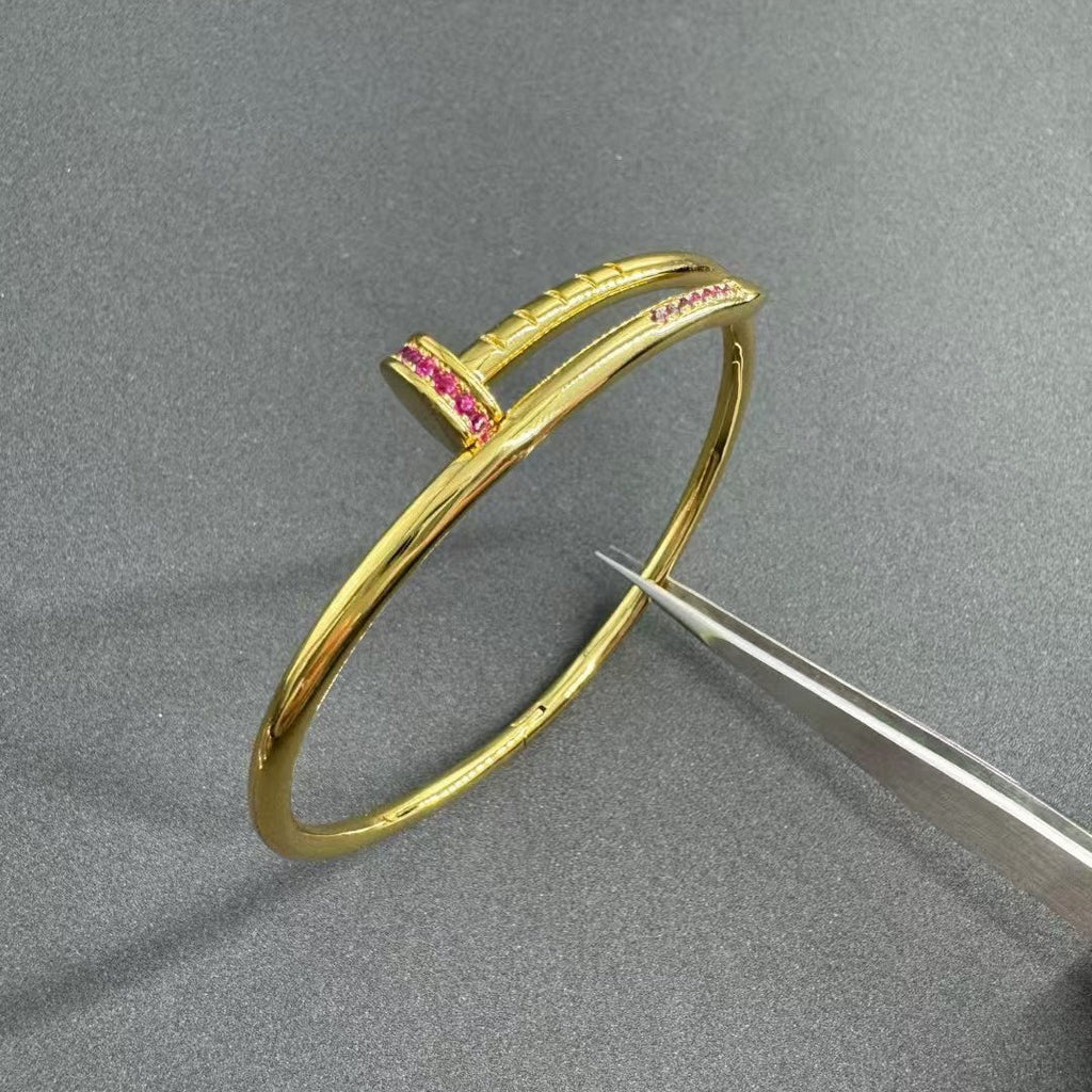 [Aura ] JUSTE BRACELET 2.5MM DIAMONDS NEW