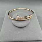 [Aura ] JUSTE BRACELET 2.5MM DIAMONDS NEW
