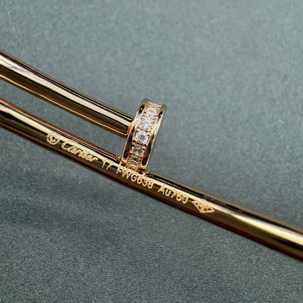 [Aura ] JUSTE BRACELET 2.5MM DIAMONDS NEW