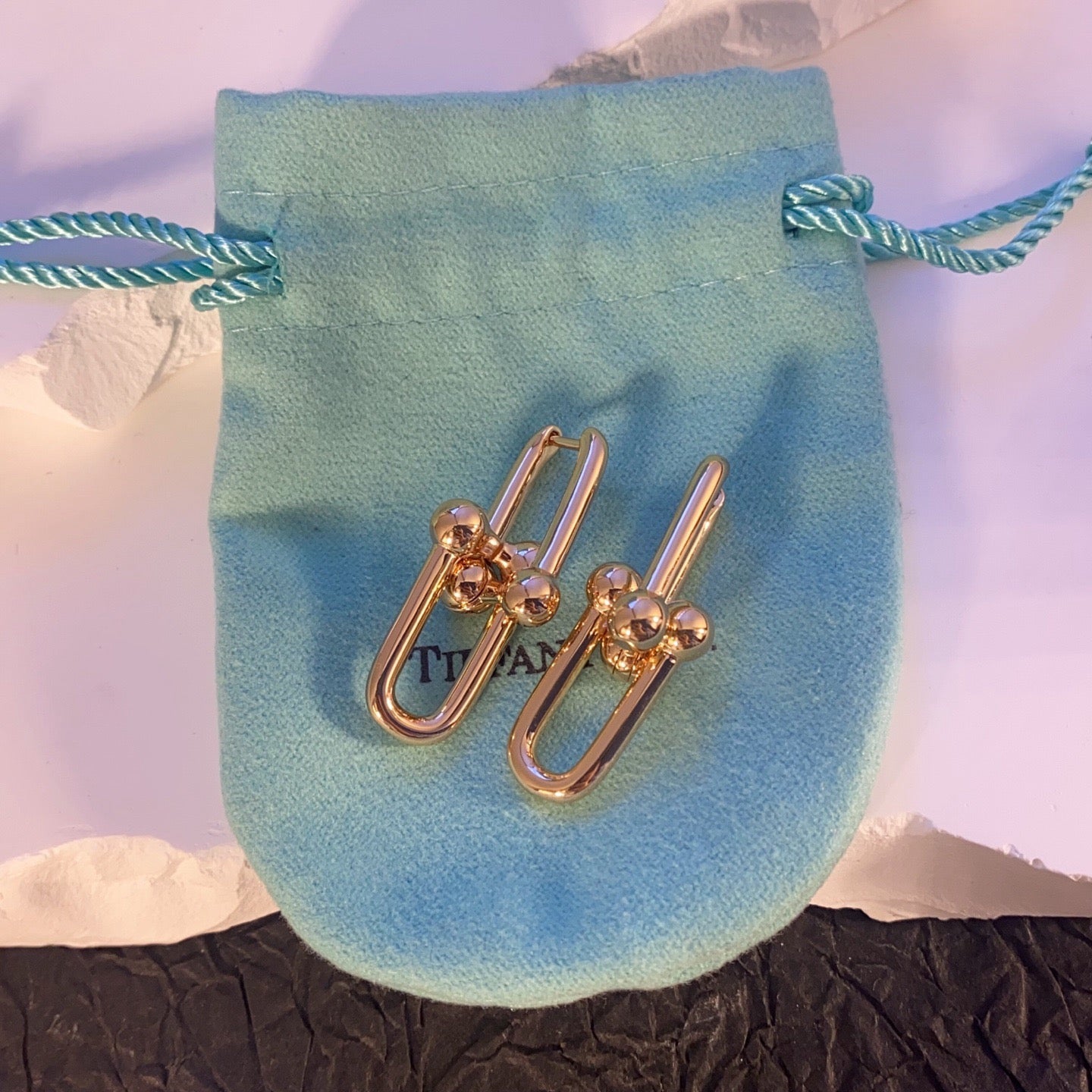 [Aura ] TF U-shaped earrings
