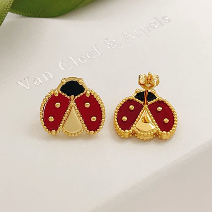 [⭐Aura ]LUCKY LADYBUG EARRINGS