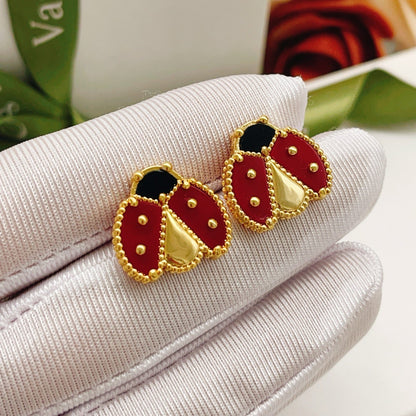 [⭐Aura ]LUCKY LADYBUG EARRINGS