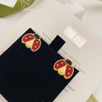Aura LUCKY LADYBUG EARRINGS