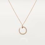 Aura JUSTE HALSKETTE ROSÉGOLD DIAMANTEN