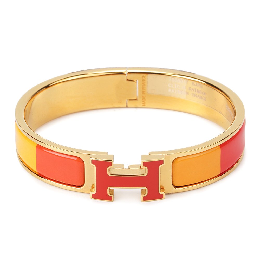 Aura H BRACELET ORANGE RAINBOW CERAMIC