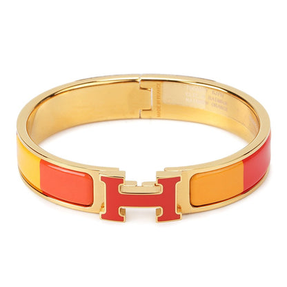 [⭐Aura ]H BRACELET ORANGE RAINBOW CERAMIC