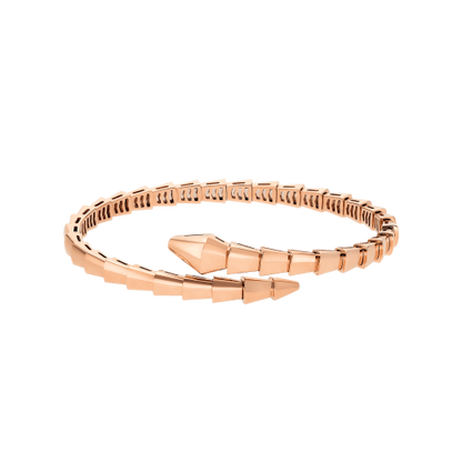 [⭐Aura]SERPENTI VIPER PINK GOLD BRACELET