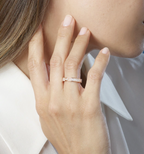 Aura ALLIANCE LIENS VIDENCE PAVED DIAMOND 4MM RING