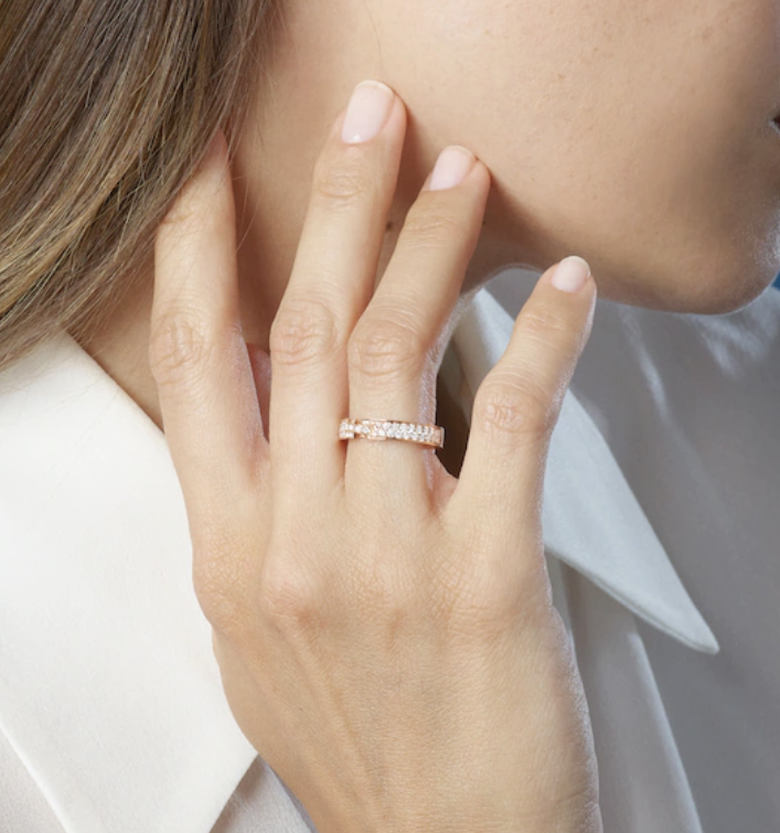 Aura ALLIANCE LIENS VIDENCE PAVED DIAMOND 4MM RING