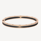 [⭐Veya]ZERO 1 PINKGOLD MIT SCHWARZEM KERAMIKARMBAND