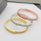 [Aura ]Move Noa Full Pavé Diamond Bangle Bracelet