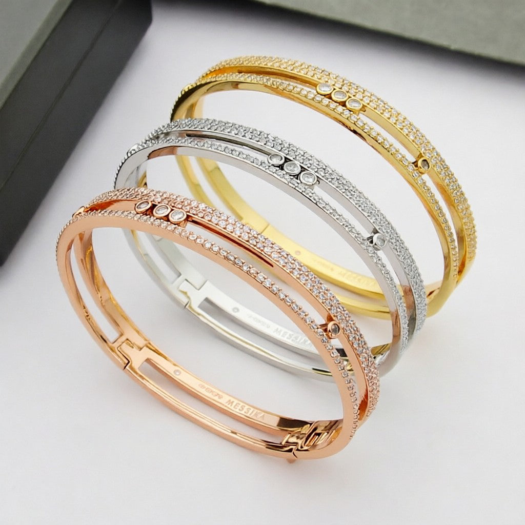 [Aura ]Move Romane pavé bangle