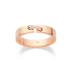 Aura ALLIANCE LIENS VIDENCE DIAMOND 4MM RING