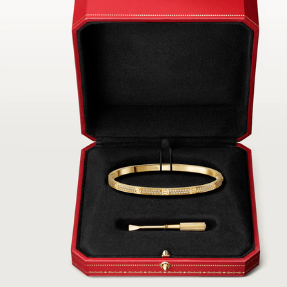 Aura LOVE ARMBAND 3.65MM DIAMANTBESETZT