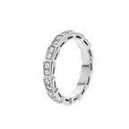 [⭐DORISW]SERPENTI RING SILVER DIAMOND PAVED 3MM