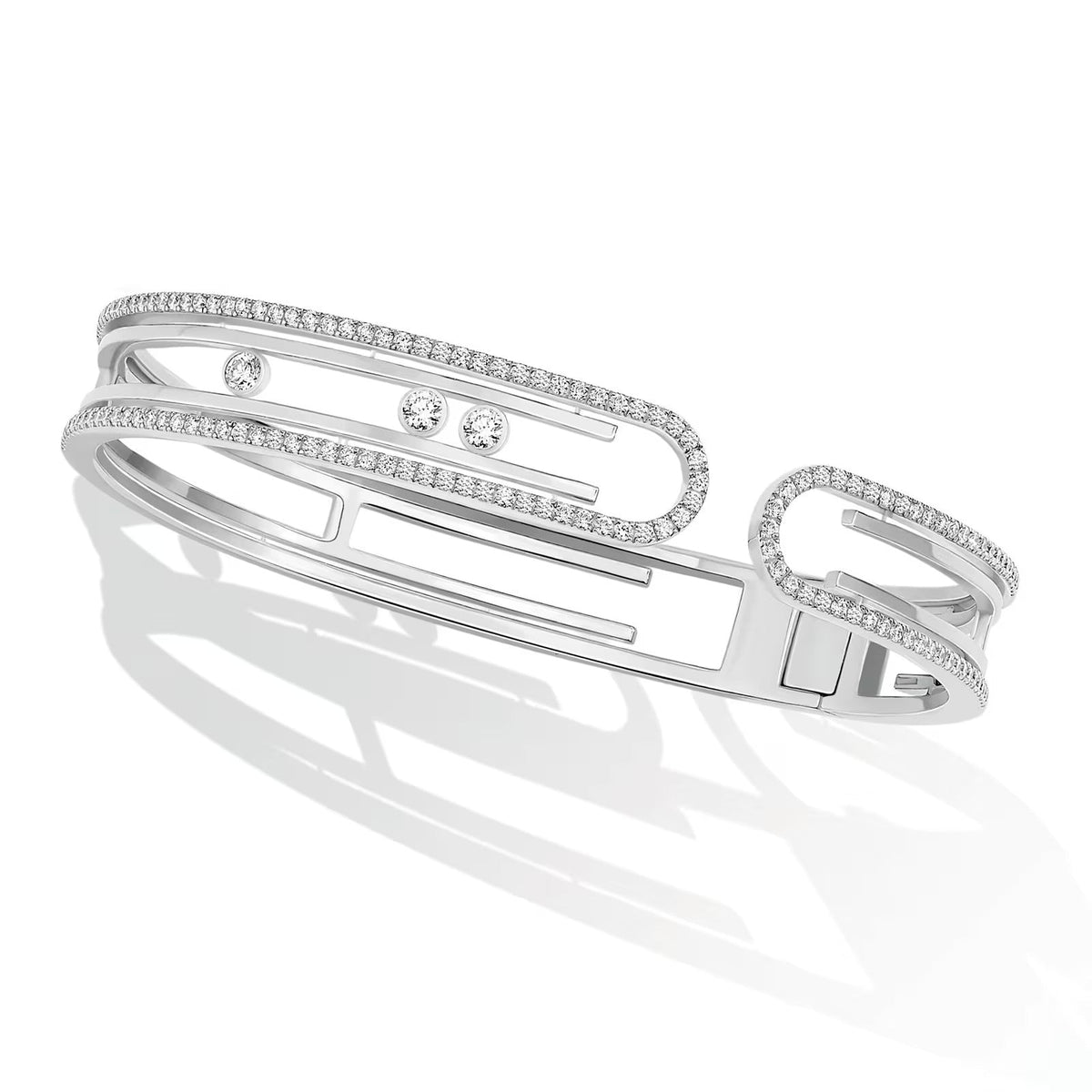 [⭐Aura ]MOVE 10TH PAVED DIAMOND BRACELET